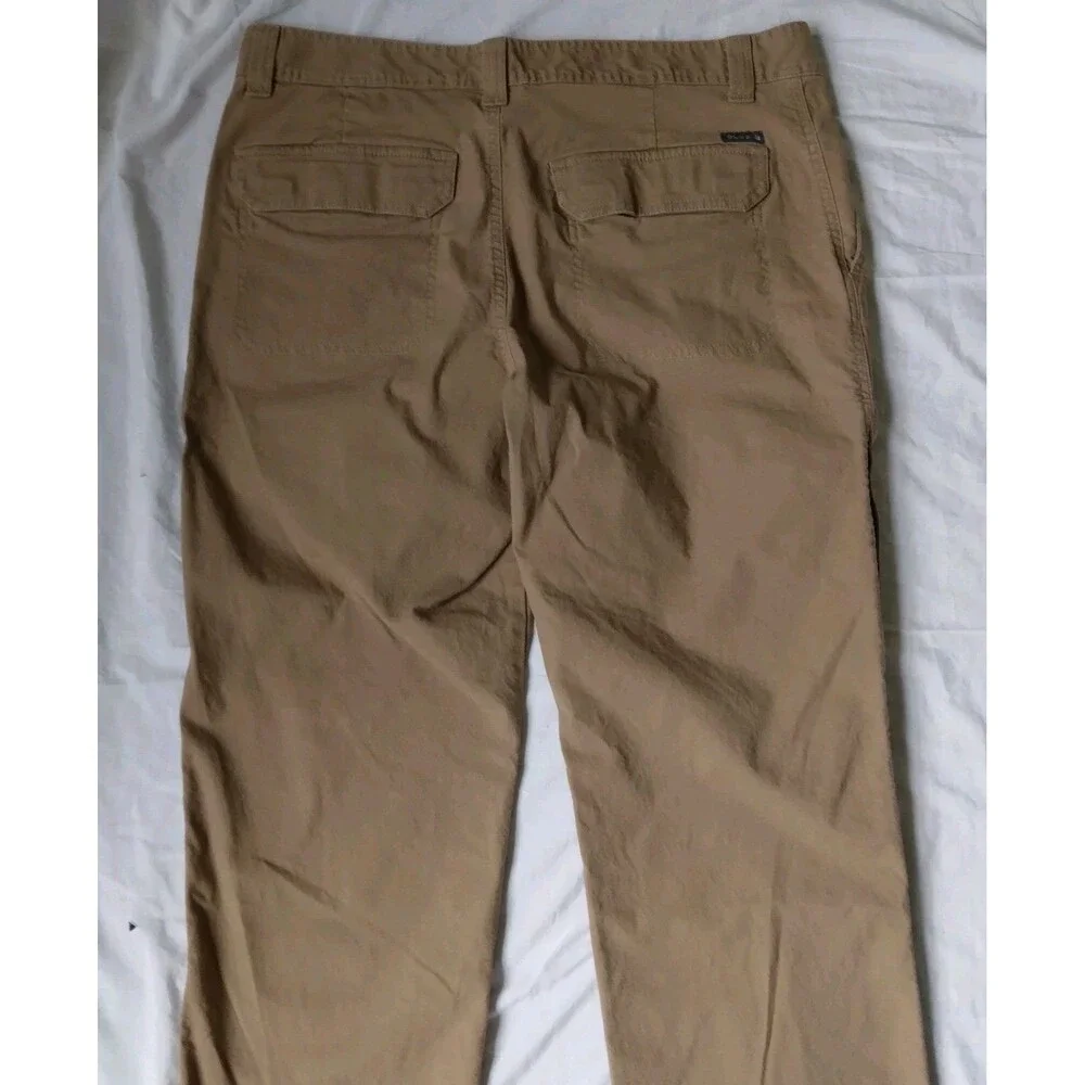Columbia Activewear Outdoor Khaki Pants Side Pockets Mens Size 36 x 32 - Picture 9 of 11